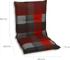 GO-DE Textil,Sesselauflage nieder,rot,20303-02 Produktbild-Vorschau 2