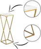 Howhomely Kvetinový stojan Gold MDF 70 cm - kvetinový Náhľad obrázku produktu 6