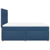 vidaXL Boxspringbett mit Matratze Blau 140x200 cm Stoff Produktbild-Vorschau 7