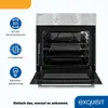 Exquisit Einbaubackofen, Backofen Einbaugerät Silber, 62 L Produktbild-Vorschau 3