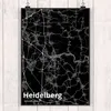 Mr. & Mrs. Panda Bild Heidelberg DIN A5 - Geschenk, Produktbild-Vorschau 2