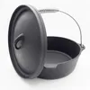 HAMSON Dutch Oven smaltato | 5,5 litri | Pentola senza Anteprima dell’immagine prodotto 1