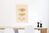 MuchoWow® Poster Boho - Augen - Gold - Abstrakt 40x60 cm - Produktbild-Vorschau 5
