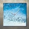 Wohnzimmer Leinwand Uhr Geräuschlos Küche 30x30 Spritzen, Produktbild-Vorschau 1