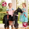 Mechanisch loopkwaadje, model Ebony S, met een roze zadel Productafbeelding-voorbeeld 14