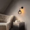 ZMH nástenné svietidlo nástenná lampa vintage retro čierna Náhľad obrázku produktu 9