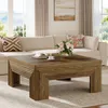 Table basse, table de salon carrée 100 cm, table d'appoint, Voir les images du produit 8