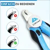 LINUMA® Krallenschere für Hunde, Katzen & Kleintiere - Produktbild-Vorschau 2