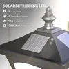 Outsunny Solar Laterne Gartenlaterne Gartenleuchte mit LED Produktbild-Vorschau 4