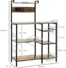 HOMCOM Küchenregal, Mikrowellenschrank, Küchenregal im Produktbild-Vorschau 5