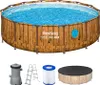 Bestway® Steel Pro MAX™ Splashview™ Frame Pool Komplett-Set Produktbild-Vorschau 1
