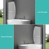 doporro Paroi de Baignoire 95 x 140 cm Pare Baignoire 1 Voir les images du produit 6
