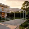 HOME DELUXE - Design Carport - FALO, Weiß - Maße: 505 x 300 Produktbild-Vorschau 4