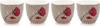 PIP STUDIO Blooming Tales Fantasy Khaki Eierbecher 4cm Set4 Produktbild-Vorschau 2