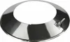 BirnePower Edelstahl Wandrosette Ø200mm - Abdeckrosette Produktbild-Vorschau 1