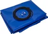 MANTES Flachplane für Anhänger 261x138 cm Blau PVC 650 g/m² Produktbild-Vorschau 1