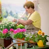 Relaxdays Vogeltränke aus Gusseisen, Blüte, Gartendeko, Produktbild-Vorschau 5