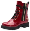 Marco Tozzi  Damenschuhe Schnürstiefel Rot Freizeit Productafbeelding-voorbeeld 4