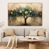 Leinwand Bilder 120x80 cm - Lebensbaum - Abstrakt - Braun - Produktbild-Vorschau 6