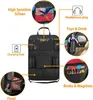 A car seat organizer with various pockets and features highlighted with text labels and inset images. Produktbild-Vorschau