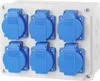 Baustromverteiler Wandverteiler 6x 230V Bals Schuko Produktbild-Vorschau 1
