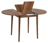 Skye Decor, Erweiterbarer Esstisch, Barok-Walnuss, 100 x 75 Produktbild-Vorschau 4