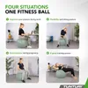 Tunturi Anti Burst Fitness Ball avec Pompe - Ballon de yoga Voir les images du produit 3