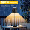 LIUWID 2 Stück kabellose wiederaufladbare LED Tischlampe, Produktbild-Vorschau 4