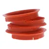 4X Zentrierringe 74,1 x 66,6 mm Orange Felgen Ringe + 1x Produktbild-Vorschau 5