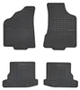 1999-2001 VW Polo Tapis de sol en caoutchouc noir 4 pièces Voir les images du produit 15