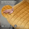 ML-Design Esszimmerstühle 2er Set, Senfgelb, Sitzfläche aus Produktbild-Vorschau 4