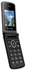 A black flip phone is shown against a white background. Produktbild-Vorschau