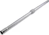A silver telescopic tube with a gray grip, isolated on a white background. Produktbild-Vorschau