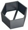 Westmann Varia 52 Metall Hochbeet 6-eckig Anthrazit Produktbild-Vorschau 5