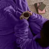 Lumaland TV przytulny koc z rękawami wykonany z miękkiego Podgląd zdjęcia produktu 2