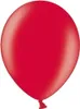 100 Stk. Luftballon Ø12cm "Uni Metallic" | Poppy Red Produktbild-Vorschau 3