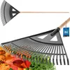 KOTARBAU® Robuster Rechen 580 mm mit Stiel aus Holz Produktbild-Vorschau 1