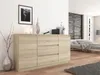 Framire Moderní komoda R-140-S3 sonoma Náhled obrázku produktu 2