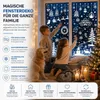 Set van 133 onderdelen voor raamdecoratie, Kerstthema – Productafbeelding-voorbeeld 4