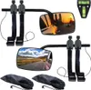 A collage of caravan mirrors, a spirit level, and carrying bags. Náhľad obrázku produktu