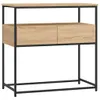 vidaXL Table console chêne Sonoma 75x40x75 cm bois Voir les images du produit 1