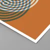 Poster - Poster ohne Rahmen - Abstraktion Modern Kreise - Produktbild-Vorschau 2