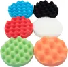6x Polierpads Polierteller Klett Polierschwamm Produktbild-Vorschau 1