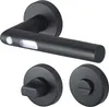 Orbit LED-Türgriff MeinTürgriff Türdrücker BB PZ WC schwarz Produktbild-Vorschau 3