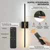 Set di 2 lampade da parete a LED per interni, ricaricabili, Anteprima dell’immagine prodotto 5