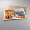 Gerahmtes Poster - Rahmen in heller Eiche - Park Paar Baum Produktbild-Vorschau 3