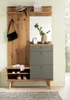 Garderobe "Juna" Eiche und Salbei Kompaktgarderobe Produktbild-Vorschau 7