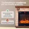Cheminée électrique KAMINIO JUAN - Cheminée électrique sur Voir les images du produit 3