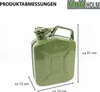 Kraftstoffkanister Metall Benzinkanister 5 Liter - Produktbild-Vorschau 3