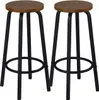 Two bar stools shown from the front. Náhľad obrázku produktu